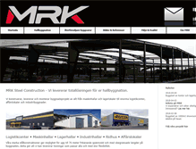 Tablet Screenshot of mrk.se