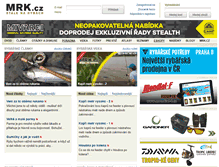 Tablet Screenshot of mrk.cz